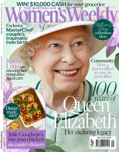 Australian Women's Weekly magazine cover