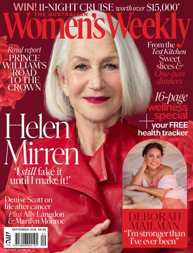 Australian Women's Weekly magazine cover