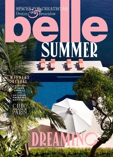 belle magazine cover