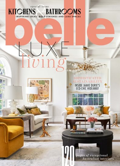 belle magazine cover