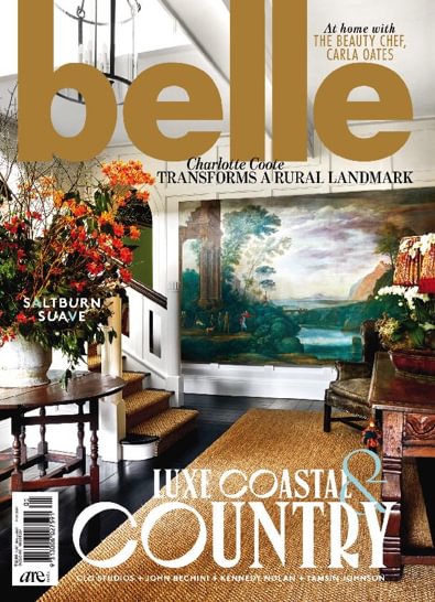 belle magazine cover