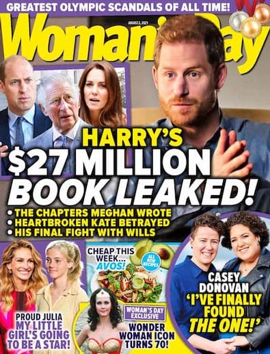 Woman's Day magazine cover