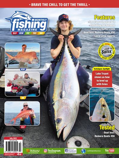 Fishing Monthly Magazine cover