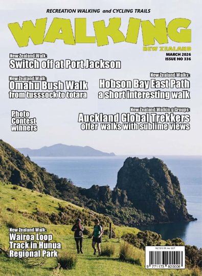 Walking New Zealand magazine cover