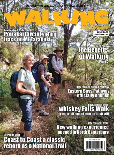 Walking New Zealand magazine cover