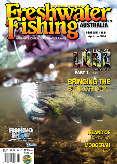 Freshwater Fishing Australia magazine cover