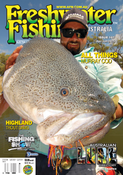Freshwater Fishing Australia magazine cover