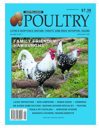 Australasian Poultry magazine cover