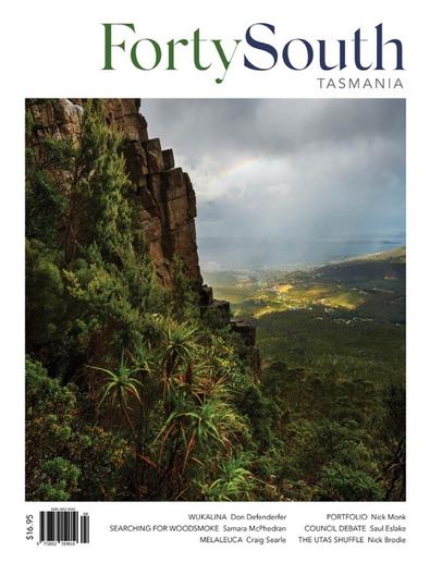 Forty South Tasmania magazine cover