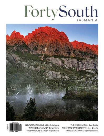 Forty South Tasmania magazine cover