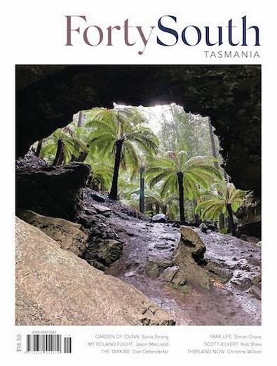 Forty South Tasmania magazine cover