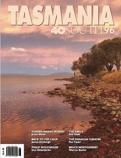 Tasmania 40 Degrees South Magazine Subscription Isubscribe