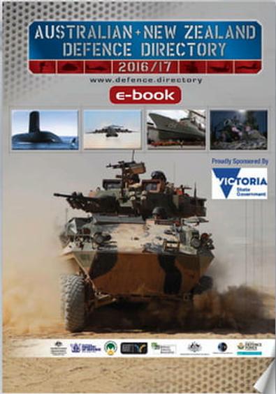 Australian & NZ Defence Directory CD ROM 2016/17 cover