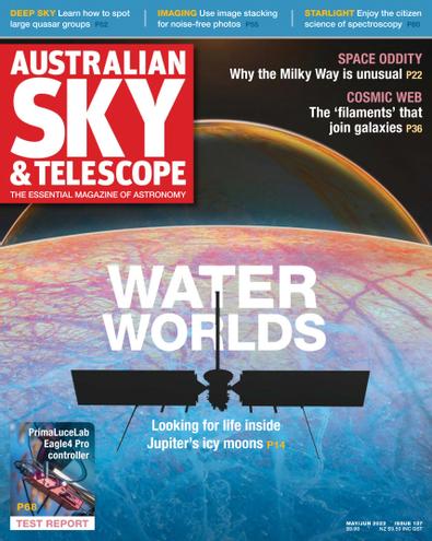 Australian Sky & Telescope magazine cover