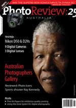 Photo Review Australia Issue 25 magazine cover