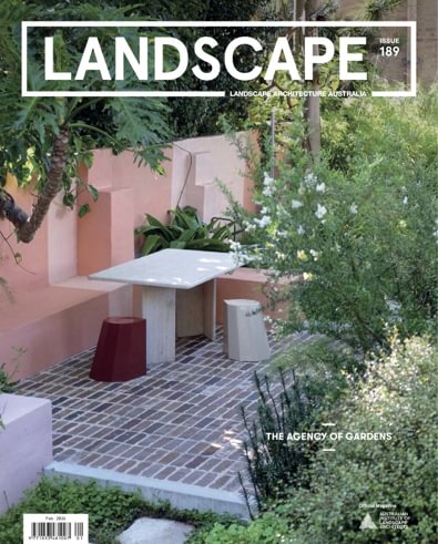 Landscape Architecture Australia magazine cover