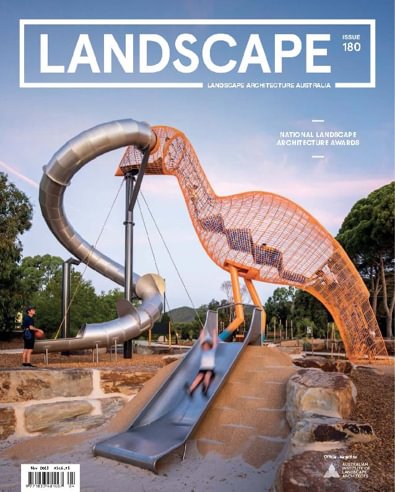Landscape Architecture Australia magazine cover