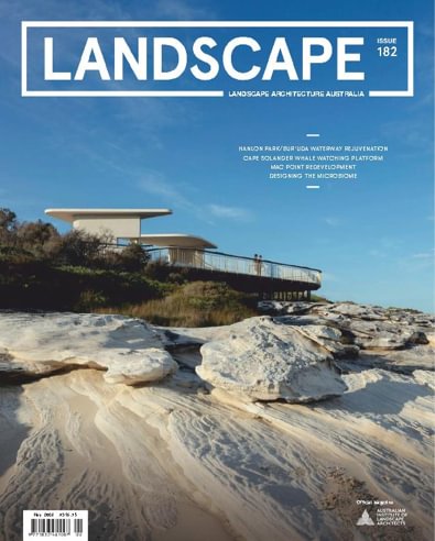 Landscape Architecture Australia magazine cover