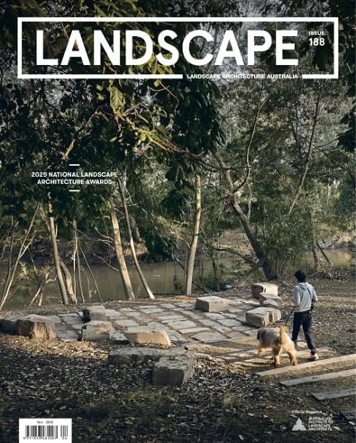 Landscape Architecture Australia magazine cover