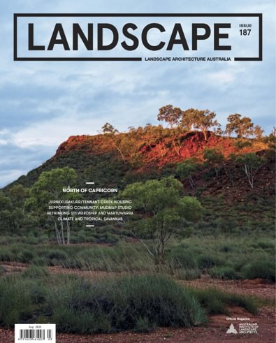 Landscape Architecture Australia magazine cover