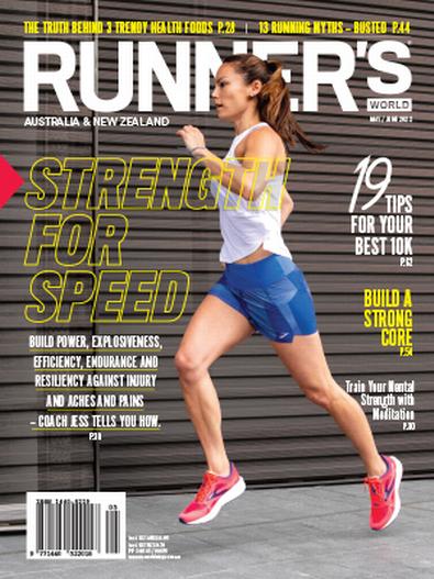 Runner's World Australia & New Zealand magazine cover