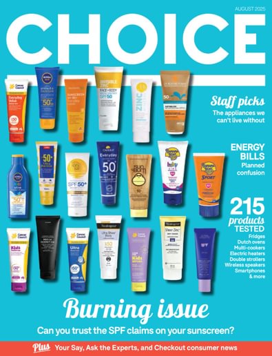 CHOICE magazine cover