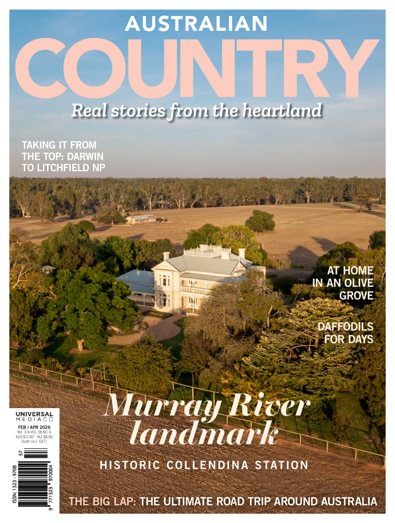 Australian Country magazine cover