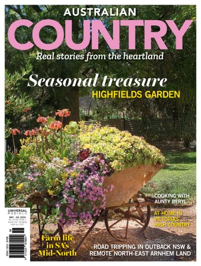 Australian Country magazine cover