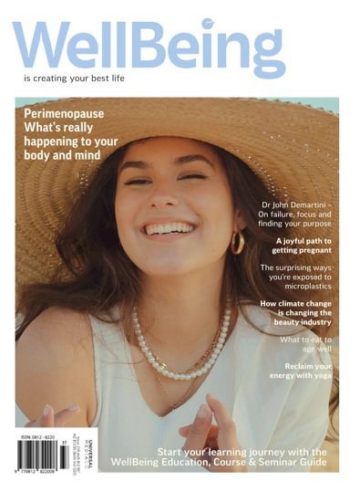 WellBeing magazine cover