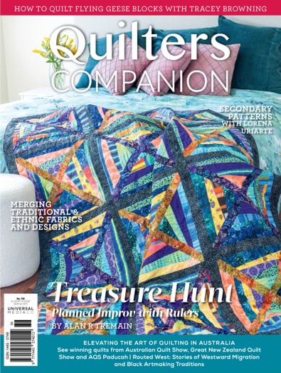 Quilters Companion magazine cover