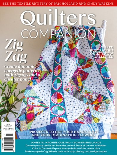 Quilters Companion magazine cover