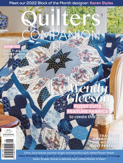 Quilters Companion magazine cover