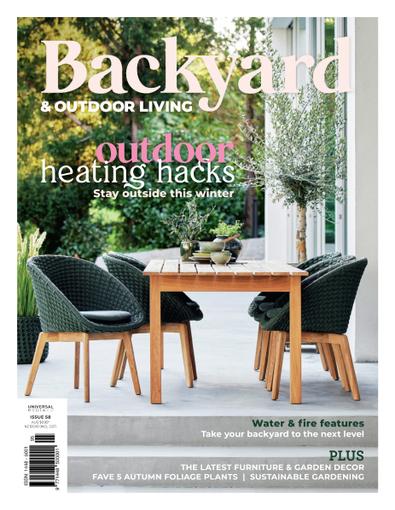 Backyard & Outdoor Living magazine cover