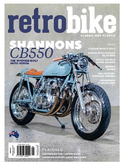 Retrobike magazine cover
