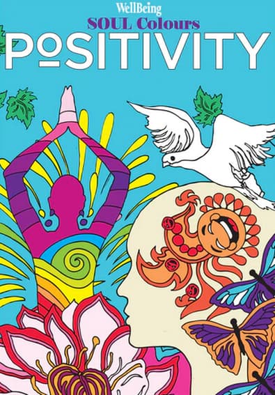 WellBeing Soul Colours - Positivity Colouring Book cover