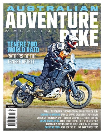 Australian Adventure Bike magazine cover