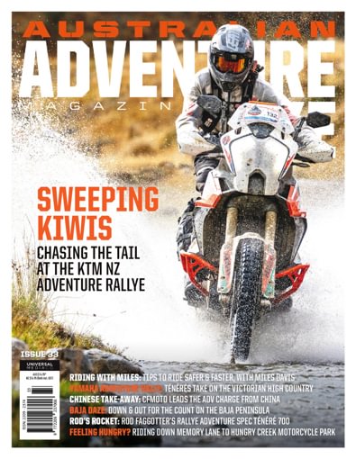 Australian Adventure Bike magazine cover