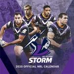 NRL Melbourne Storm 2020 Calendar