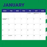 2027 NRL NZ Warriors Calendar alternate 2