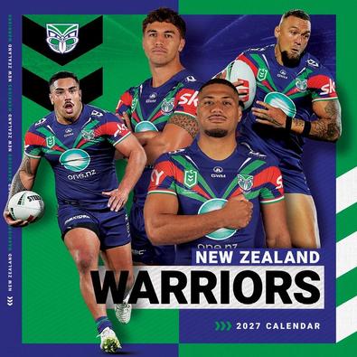 2027 NRL NZ Warriors Calendar cover