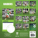 2024 NRL Canberra Raiders Calendar alternate 3