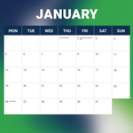 2026 NRL Canberra Raiders Calendar alternate 2