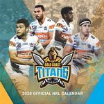 NRL Gold Coast Titans 2020 Calendar