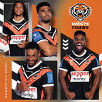 2026 NRL Wests Tigers Calendar thumbnail