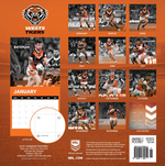 2024 NRL Wests Tigers Calendar alternate 3