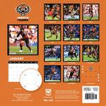 2027 NRL Wests Tigers Calendar alternate 3