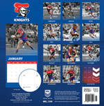 2024 NRL Newcastle Knights Calendar alternate 3