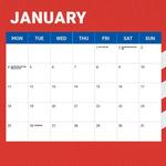 2027 NRL Newcastle Knights Calendar alternate 2