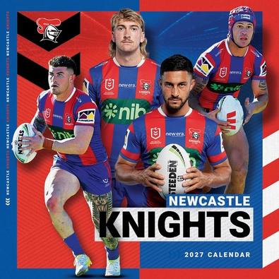 2027 NRL Newcastle Knights Calendar cover