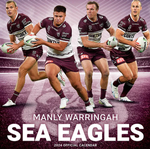 2024 NRL Manly Sea Eagles Calendar thumbnail